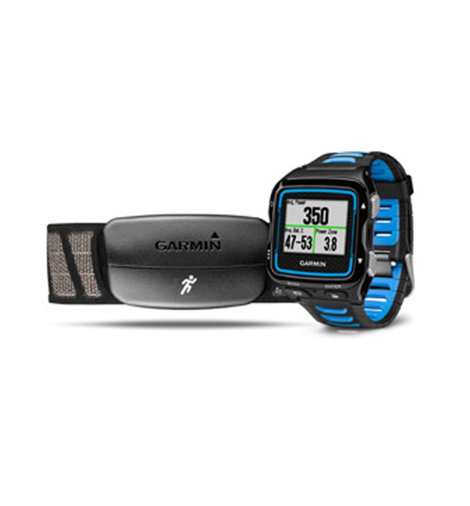 montre GPS : Garmin Forerunner 920XT HRM bleue