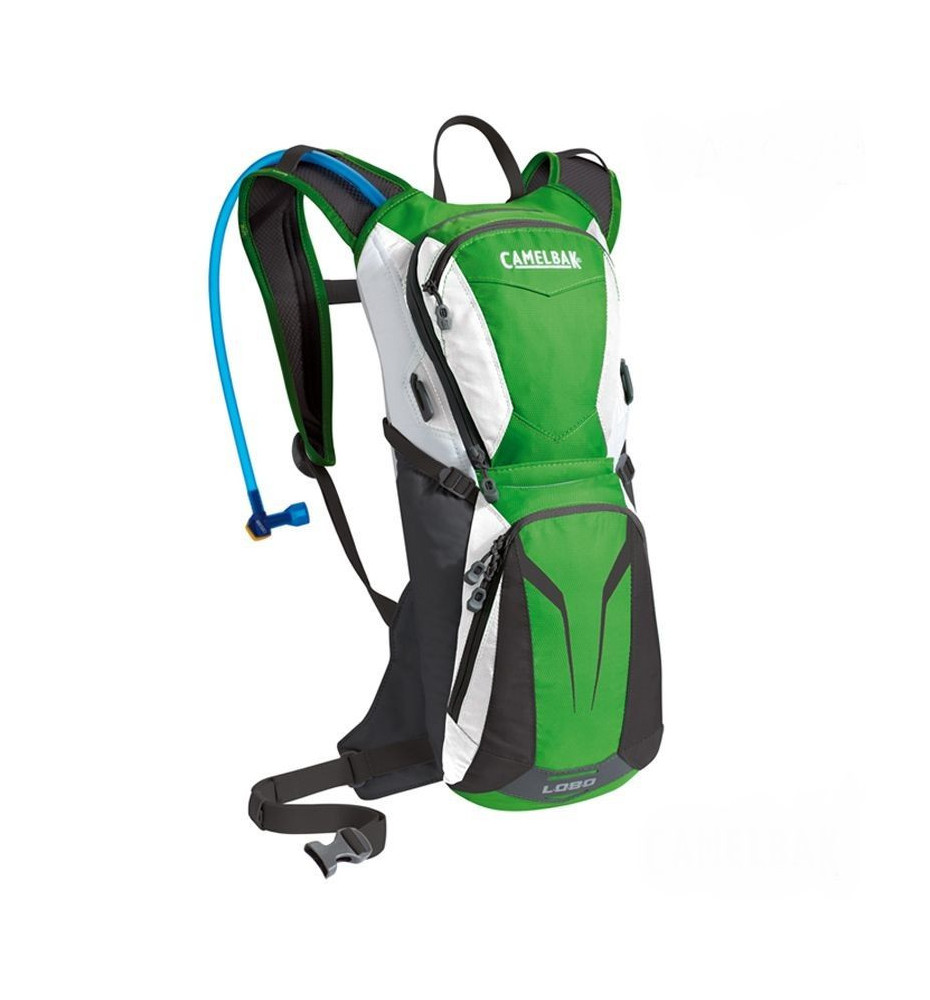 Sac d'hydratation : sac VTT Camelbak LOBO vert/blanc/noir