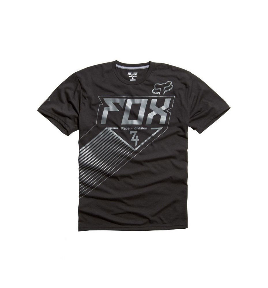 T-shirt Fox Intake Tech Noir T-shirt Fox Intake Tech Noir