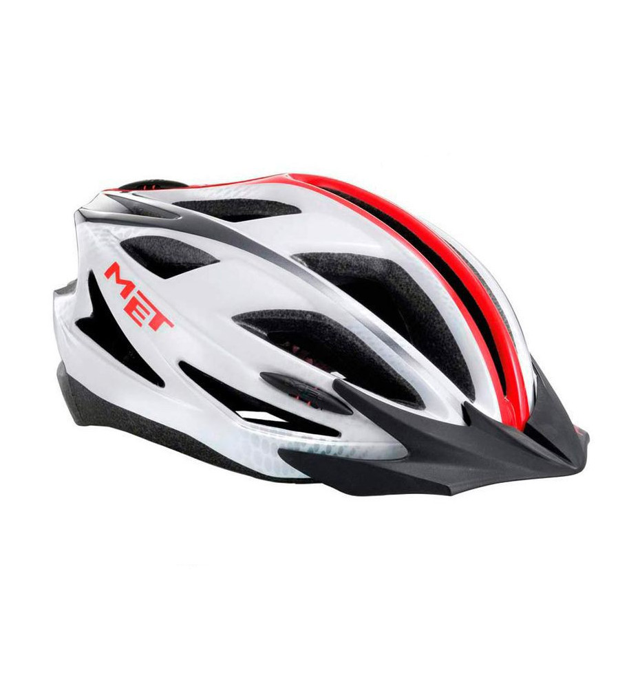 Casque Met Pilgrim Blanc et Noir Casque Met Pilgrim Blanc et Noir