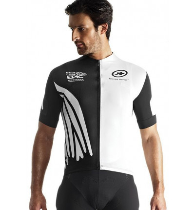 Maillot Assos SS capeepicXC evo 7 Blanc 