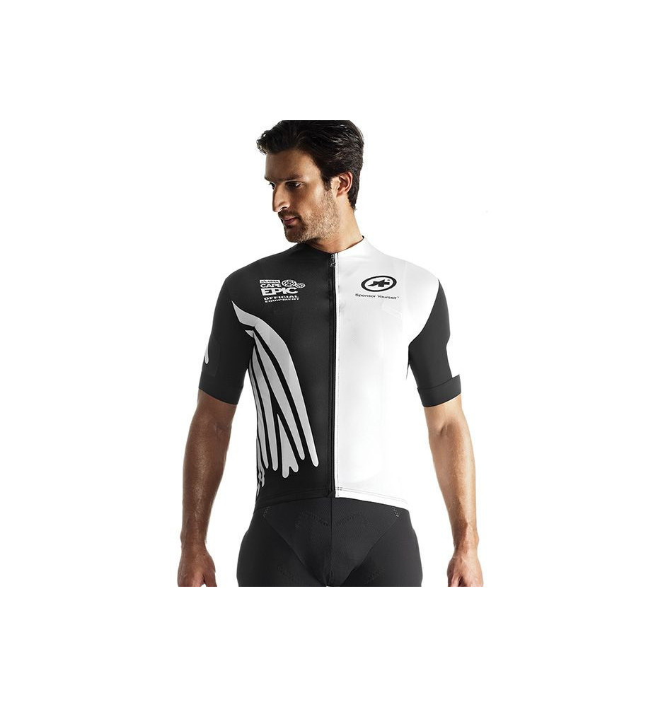 Maillot Assos SS capeepicXC evo 7 Blanc 