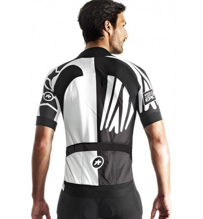 Maillot Assos SS capeepicXC evo 7 Blanc 