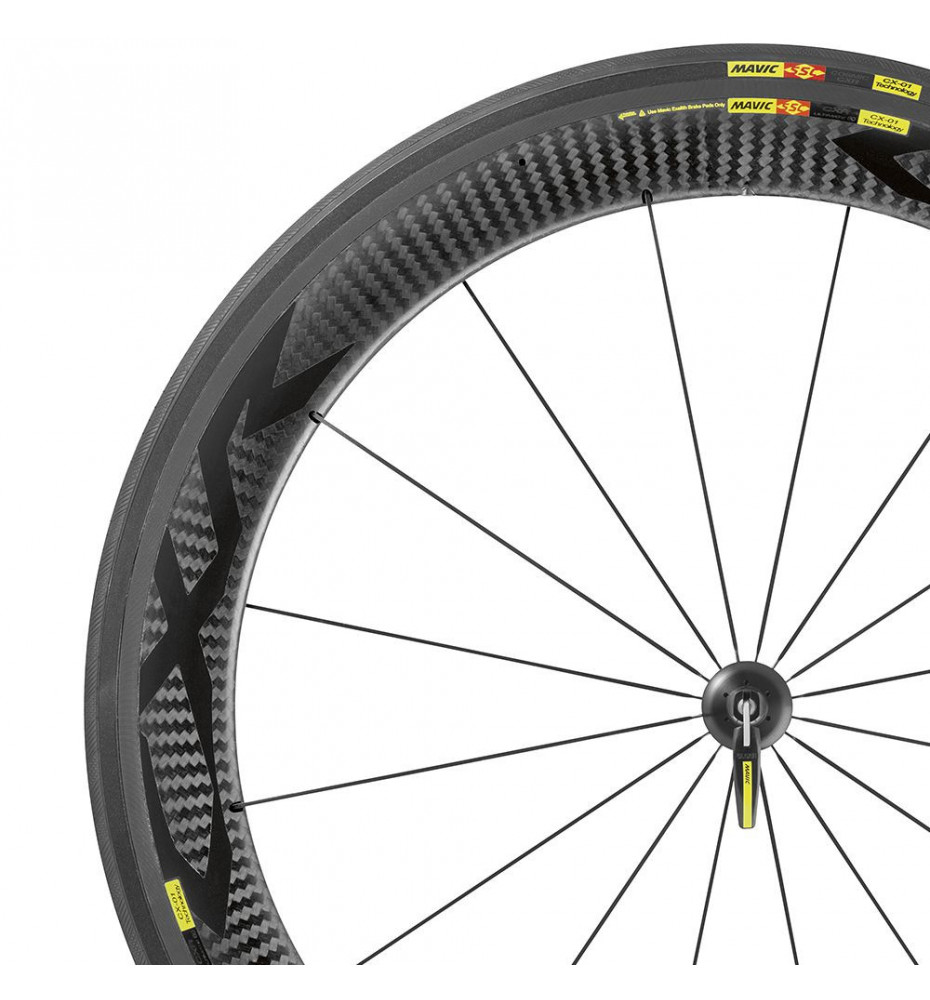 Roue Avant Mavic Cosmic Carbon CXR 60 C Roue Avant Mavic Cosmic Carbon CXR 60 C