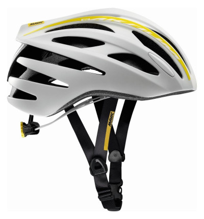 Casque Mavic Aksium Blanc Jaune Casque Mavic Aksium Blanc Jaune