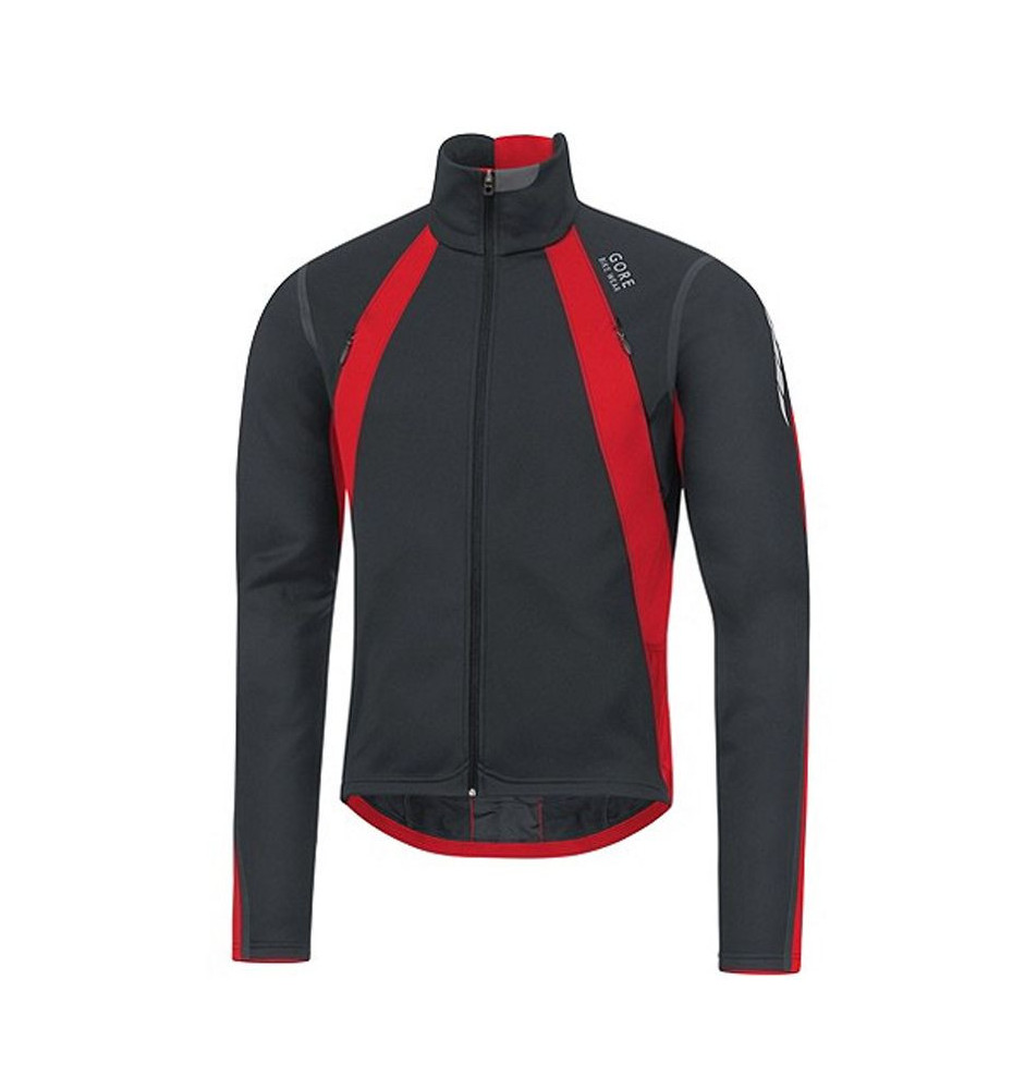 Veste Gore Bike Wear Oxygen windstopper rouge