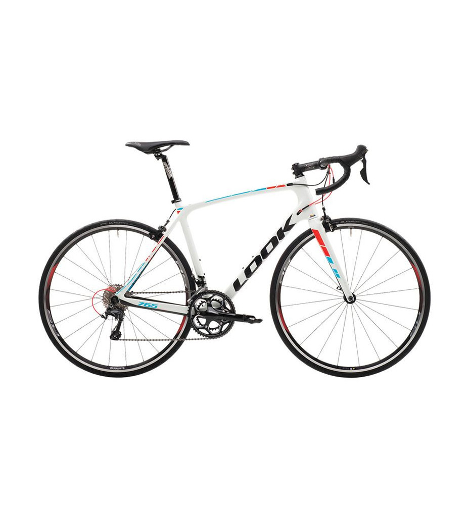 Vélo Look 765 RS 10 Ultegra White Fluo Red Blue Vélo Look 765 RS 10 Ultegra White Fluo Red Blue