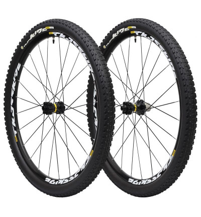 Paire Mavic Crossride Tubeless Pulse WTS Paire Mavic Crossride Tubeless Pulse WTS