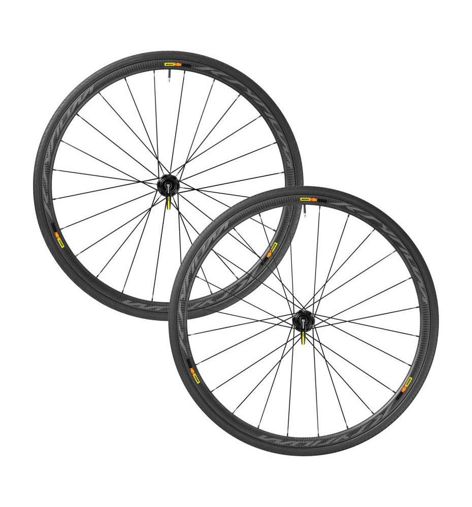 Paire Mavic Ksyrium Pro Carbone SL C Disc Paire Mavic Ksyrium Pro Carbone SL C Disc