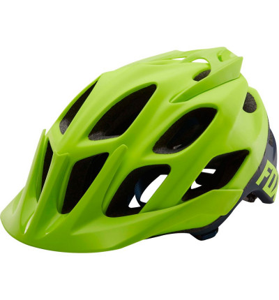 Casque Fox Flux Creo Yellow Casque Fox Flux Creo Yellow