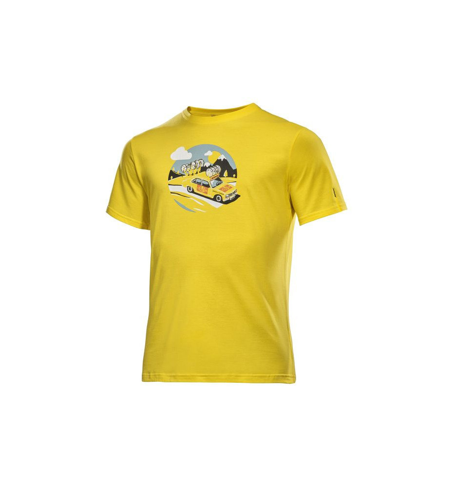 Teeshirt Mavic SSC yellow car tee