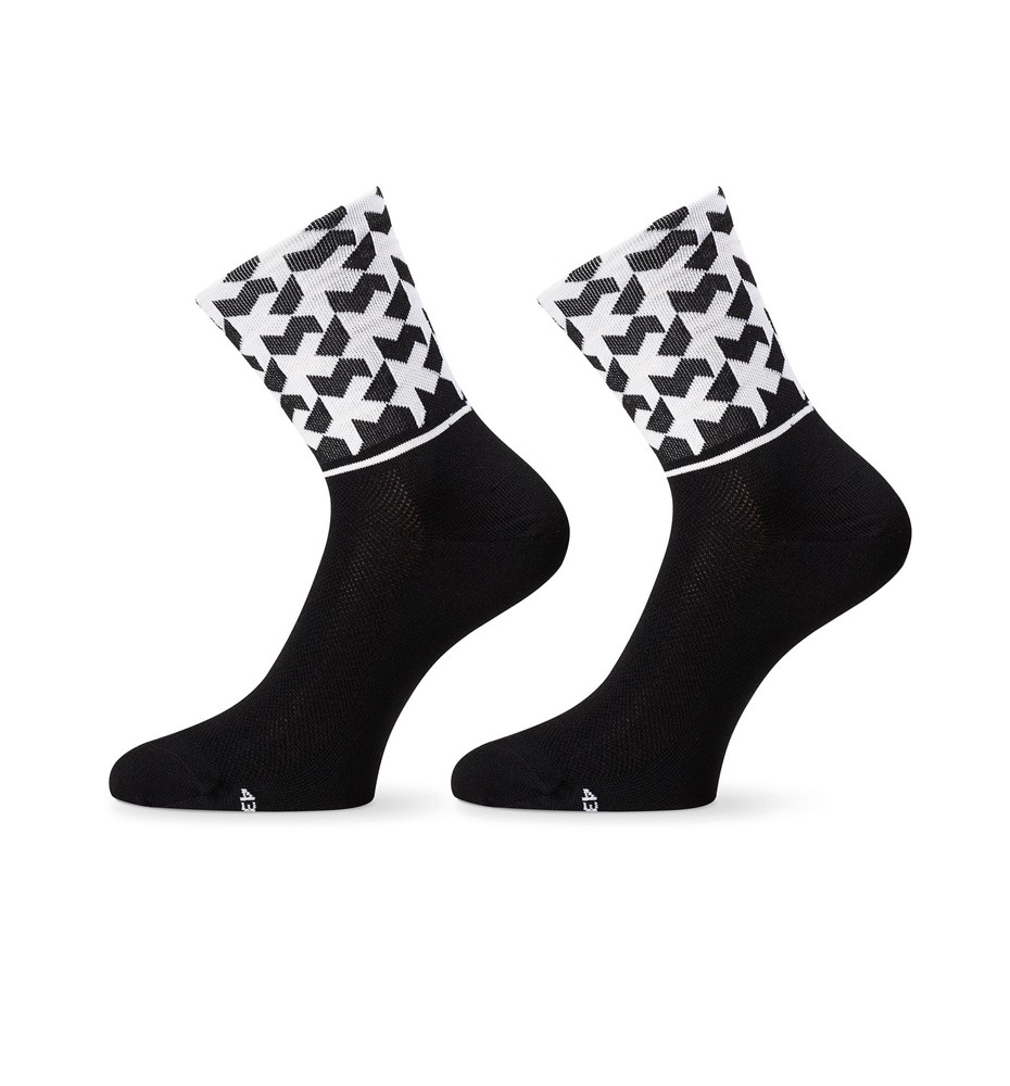 Assos Monogram Socks Evo 8 noir Assos Monogram Socks Evo 8 noir