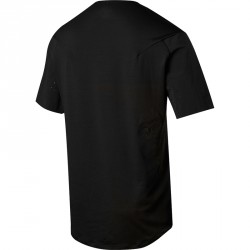 Dos de T-shirt pour VTT Fox Attack Pro Noir et Chrome