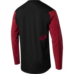 Dos de T-shirt pour VTT Fox Attack Pro Rouge et Noir Dos de T-shirt pour VTT Fox Attack Pro Rouge et Noir