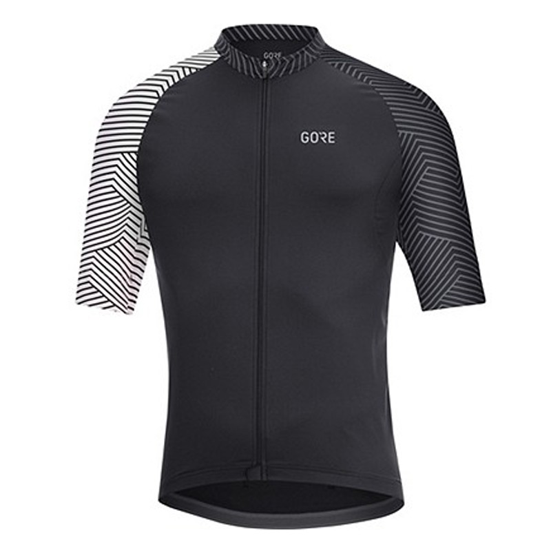 Maillot pour VTT Gore C5 Optiline Noir et Blanc Maillot pour VTT Gore C5 Optiline Noir et Blanc