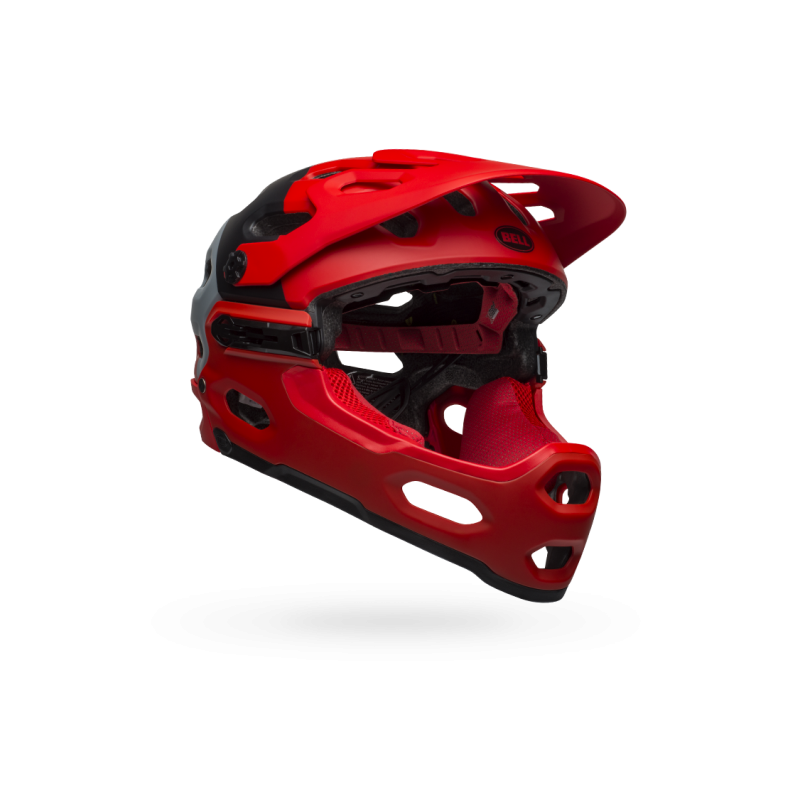 Bell Super 3R Mips rouge casque VTT