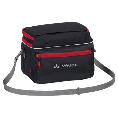 Sacoche Guidon Vélo GORIX 4L – Carré, étanche Interne, 4 Points De Fixation, Compatible Route Et VTT, Noir, 300D Ripstop, Léger
