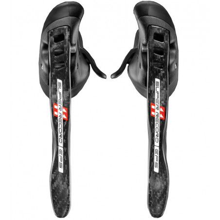 Manettes Barre Campagnolo Super Record EPS 12 Vitesses - Neufes En Boîte, Compatibles Shimano