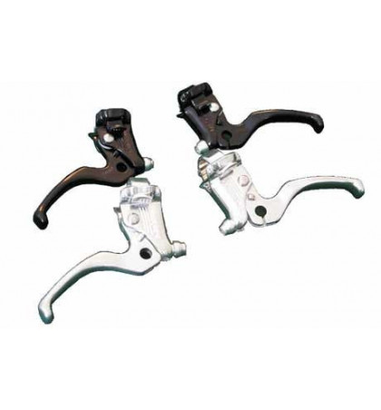 Paire Leviers DC139 Courbés Or Paire De Leviers De Frein Dia-Compe DC139 – Style Guidonnet Vintage Rétro, Couleur Or, Neufs Paire Leviers Frein Vélo Rétro