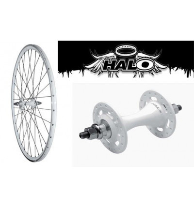 Halo Roue Fixie Aerorage Blanche Avant