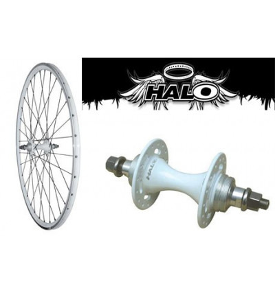 Halo Roue Fixie Aerorage Blanche Arrière