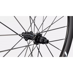 Roval Rapide CLX 3 moyeu arriere gloss carbon