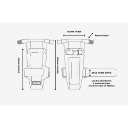 La sacoche RESTRAP Downtube est disponible dès maintenant chez Franscoop !