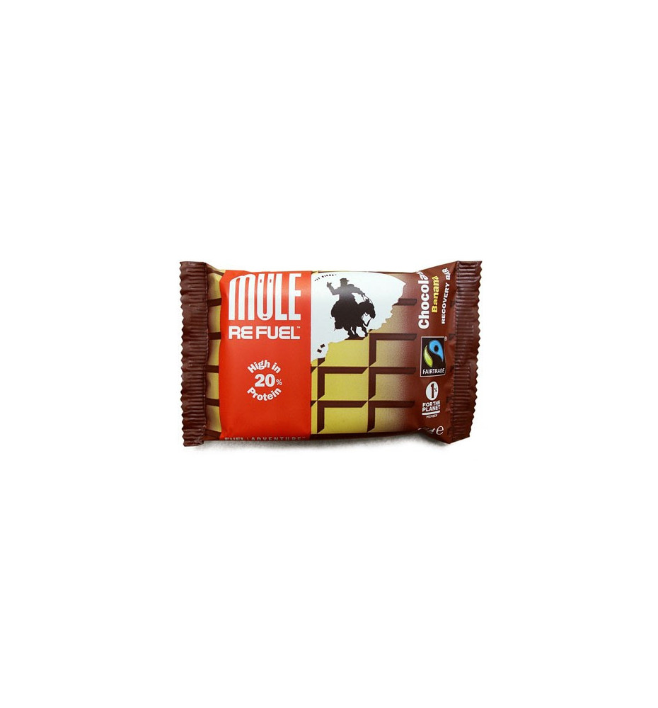 Barre Energetique MuleBar Refuel Chocolate Banana 65g Barre Energetique MuleBar Refuel Chocolate Banana 65g