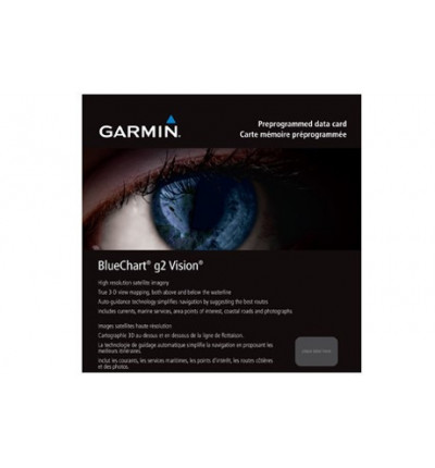 Garmin Cartographie Maritime BlueChart G2 Vision Garmin Cartographie Maritime BlueChart G2 Vision