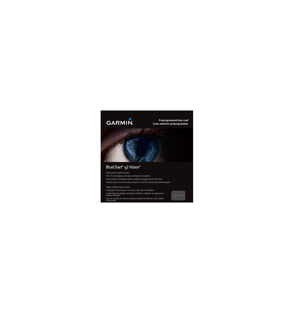 Garmin Cartographie Maritime BlueChart G2 Vision Garmin Cartographie Maritime BlueChart G2 Vision