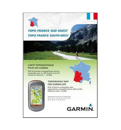 Garmin Topo France régions Sud Ouest Garmin Topo France régions Sud Ouest