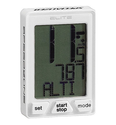 Specialized Compteur SpeedZone Analog Elite Altitude Blanc Specialized Compteur SpeedZone Analog Elite Altitude Blanc