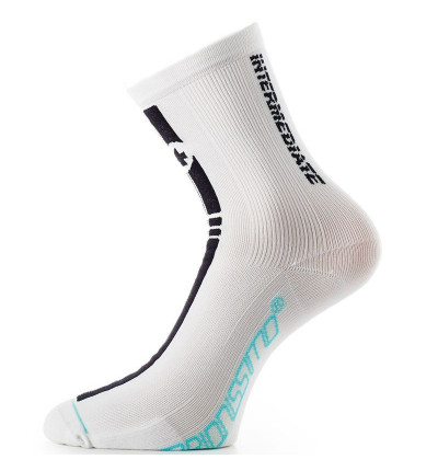 Chaussettes Assos Intermediate S7 Blanches Chaussettes Assos Intermediate S7 Blanches