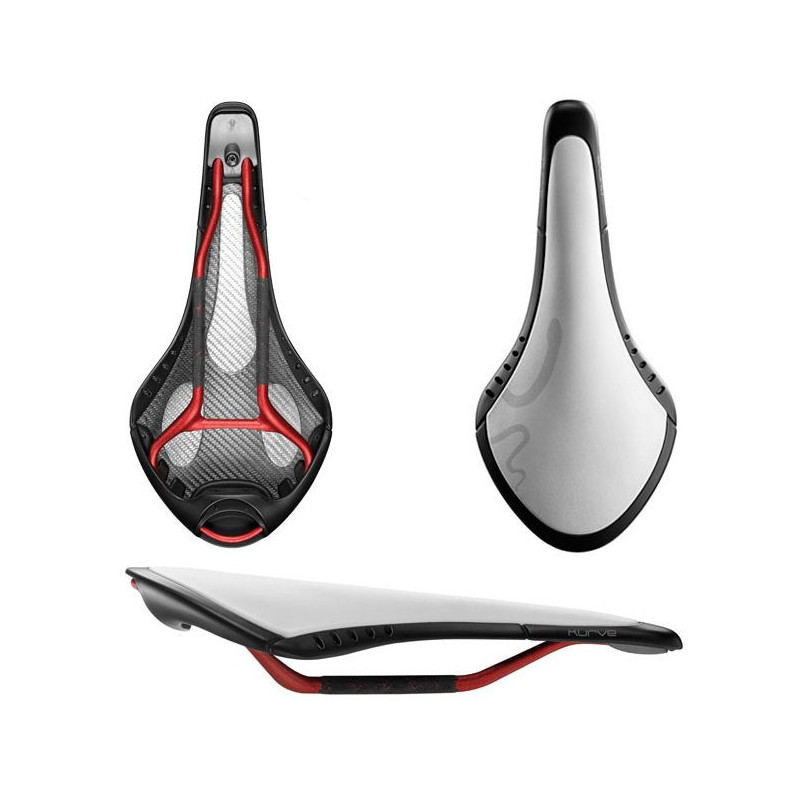 Selle Fizik Kurve Snake Blanche